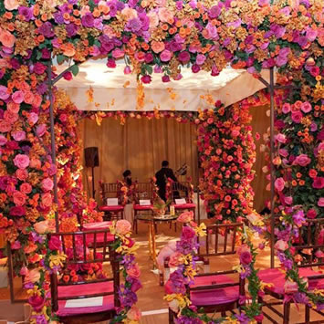 Indian wedding Floreal Decorations
